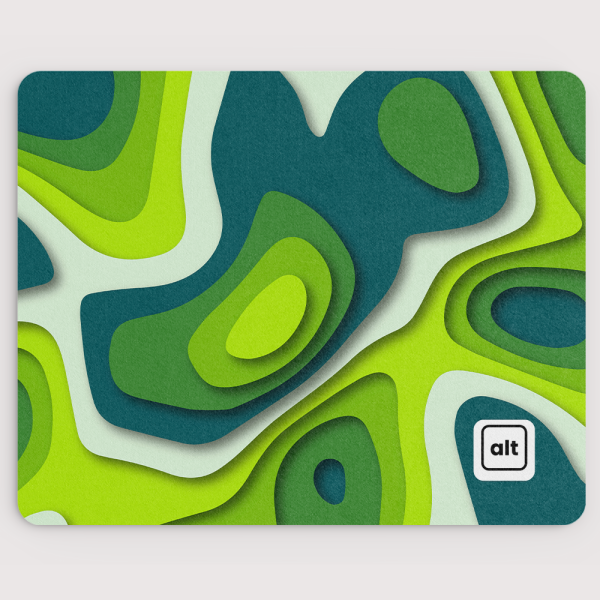 Topo Verde Mousepad Fashion