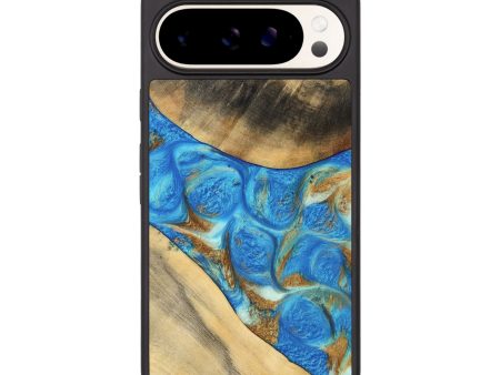 Pixel 9 Pro XL Wood Phone Case - Jaquan (Teal & Gold, 747409) Online