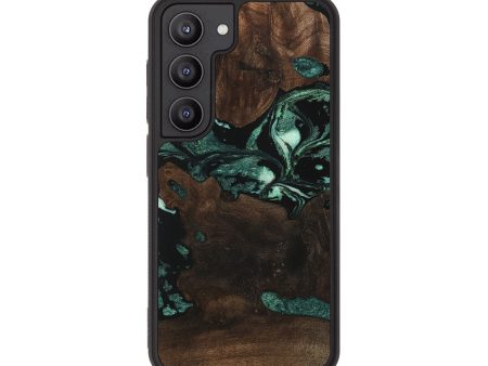 Galaxy S23 Wood Phone Case - Jamir (Green, 747436) Discount