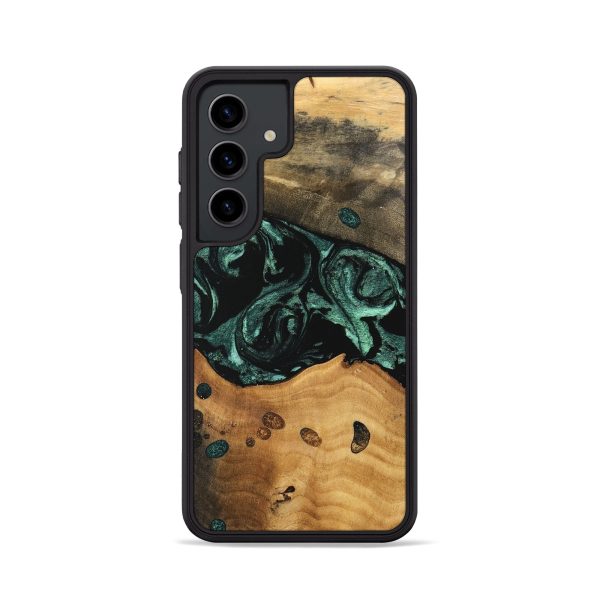 Galaxy S24 Wood Phone Case - Isis (Green, 747433) Sale