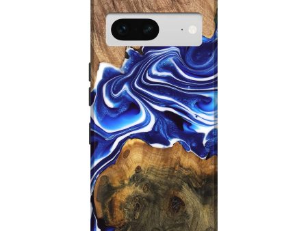 Pixel 7 Wood Live Edge Phone Case - Felipe (Blue, 747485) Sale