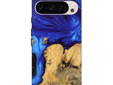 Pixel 9 Pro XL Wood Live Edge Phone Case - Lyndon (Blue, 747491) Online