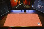 Peach Damascus Mousepad For Cheap