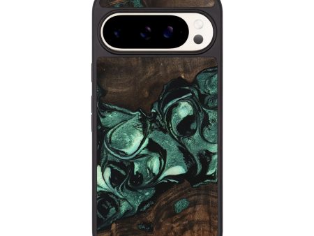 Pixel 9 Pro Wood Phone Case - Ivana (Green, 747443) For Discount