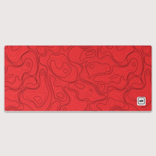 Red Region Mousepad Fashion