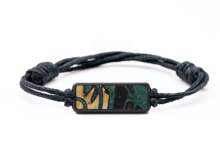 Classic Wood Bracelet - Aria (Green, 747525) Online Sale