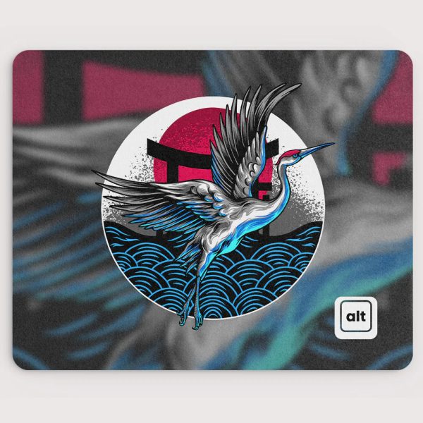 Nihan Crane Mousepad Hot on Sale