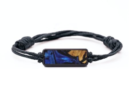 Classic Wood Bracelet - Tina (Blue, 747556) For Discount