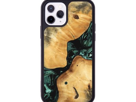 iPhone 11 Pro Wood Phone Case - Casper (Green, 747413) Sale