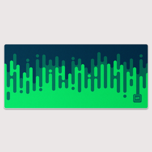 Linear Waves Forest Mousepad Online Sale