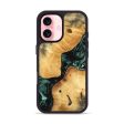 iPhone 16 Wood Phone Case - Casper (Green, 747413) Online Hot Sale