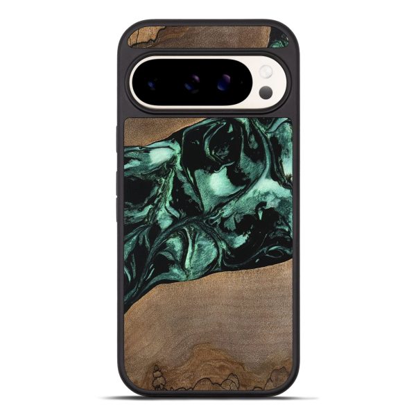 Pixel 9 Pro XL Wood Phone Case - Gary (Green, 747414) Online now