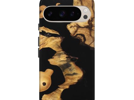 Pixel 9 Pro Wood Live Edge Phone Case - Jeromy (Wood Burl, 747492) Fashion