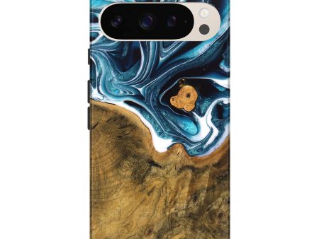 Pixel 9 Pro XL Wood Live Edge Phone Case - Ben (Blue, 747508) For Cheap