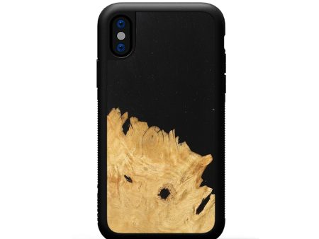 iPhone Xs Wood Phone Case - Tena (Wood Burl, 747463) Online