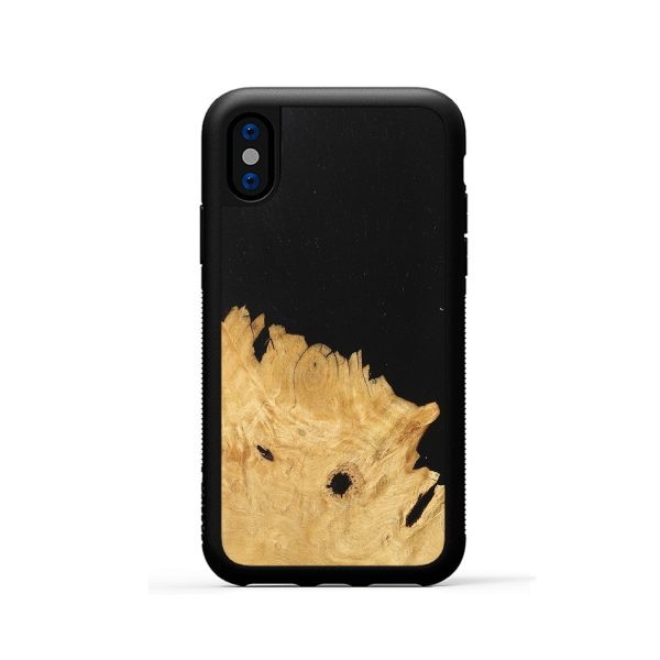 iPhone Xs Wood Phone Case - Tena (Wood Burl, 747463) Online