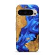 Pixel 9 Wood Live Edge Phone Case - Luann (Blue, 747481) For Cheap