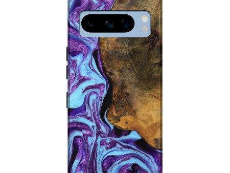 Pixel 8 Pro Wood Live Edge Phone Case - Ivette (Purple, 747500) Online Sale