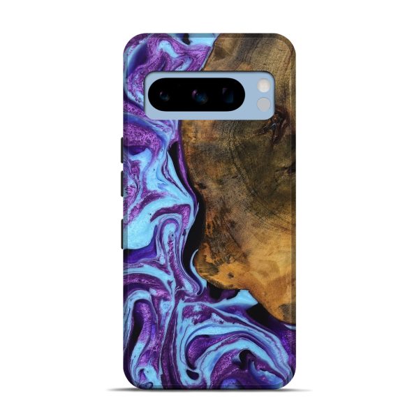 Pixel 8 Pro Wood Live Edge Phone Case - Ivette (Purple, 747500) Online Sale