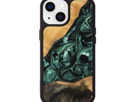 iPhone 13 Wood Phone Case - Jessica (Green, 747438) Discount