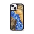 iPhone 13 Wood Phone Case - Gene (Blue, 747458) Online