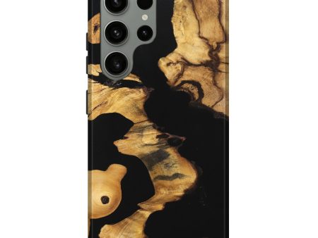 Galaxy S23 Ultra Wood Live Edge Phone Case - Jeromy (Wood Burl, 747492) Online now