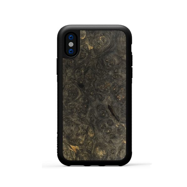 iPhone Xs Wood Phone Case - Fran (Wood Burl, 747465) Cheap