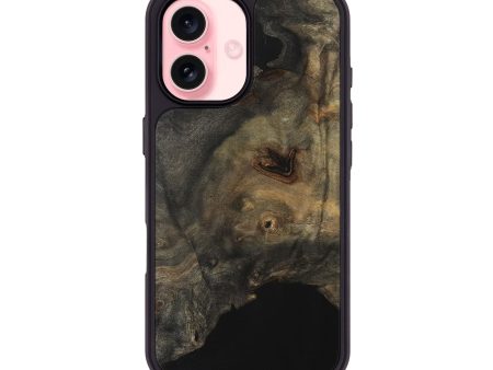 iPhone 16 Wood Phone Case - Cliff (Wood Burl, 747462) Online now