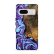 Pixel 7 Wood Live Edge Phone Case - Ivette (Purple, 747500) Supply