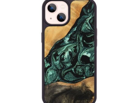 iPhone 14 Wood Phone Case - Jessica (Green, 747438) Cheap