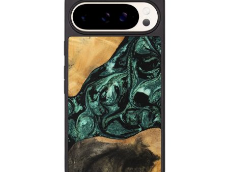 Pixel 9 Pro XL Wood Phone Case - Jessica (Green, 747438) Hot on Sale