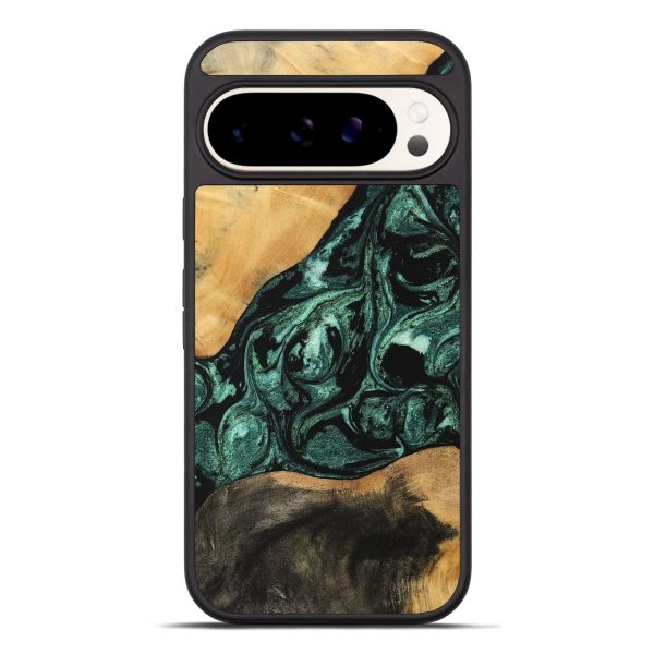 Pixel 9 Pro XL Wood Phone Case - Jessica (Green, 747438) Hot on Sale