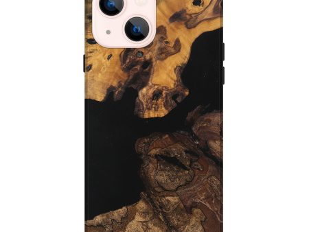 iPhone 14 Plus Wood Live Edge Phone Case - Alaiya (Wood Burl, 747499) Supply