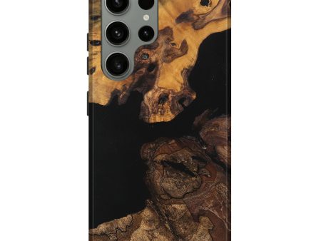 Galaxy S23 Ultra Wood Live Edge Phone Case - Alaiya (Wood Burl, 747499) Cheap