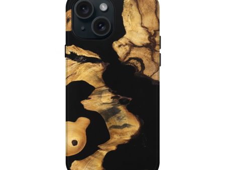 iPhone 15 Wood Live Edge Phone Case - Jeromy (Wood Burl, 747492) Online