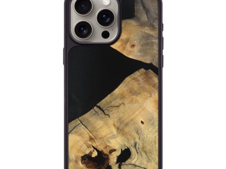 iPhone 15 Pro Max Wood Phone Case - Ernie (Wood Burl, 747453) Online