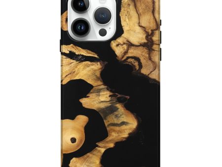 iPhone 15 Pro Max Wood Live Edge Phone Case - Jeromy (Wood Burl, 747492) For Discount