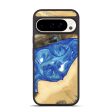 Pixel 9 Wood Phone Case - Miles (Blue, 747446) Fashion