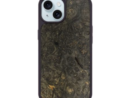 iPhone 15 Wood Phone Case - Fran (Wood Burl, 747465) on Sale