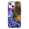 iPhone 14 Plus Wood Live Edge Phone Case - Ivette (Purple, 747500) For Discount