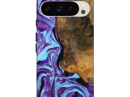 Pixel 9 Pro XL Wood Live Edge Phone Case - Ivette (Purple, 747500) Cheap