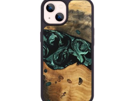 iPhone 14 Wood Phone Case - Isis (Green, 747433) Online Hot Sale