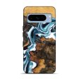 Pixel 8 Pro Wood Live Edge Phone Case - Vaughn (Blue, 747493) Discount