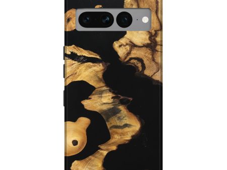 Pixel 7 Pro Wood Live Edge Phone Case - Jeromy (Wood Burl, 747492) For Sale